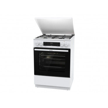 Gorenje GK6C5WF | Cooker | Hob type Gas | Oven type Electric | White | Width 60 cm | Grilling | Depth 60 cm | 71 L
