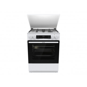 Gorenje GK6C5WF | Cooker | Hob type Gas | Oven type Electric | White | Width 60 cm | Grilling | Depth 60 cm | 71 L