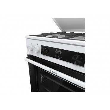 Gorenje GK6C5WF | Cooker | Hob type Gas | Oven type Electric | White | Width 60 cm | Grilling | Depth 60 cm | 71 L