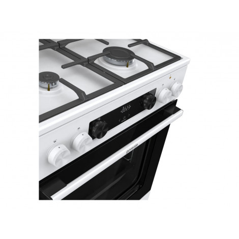 Gorenje GK6C5WF | Cooker | Hob type Gas | Oven type Electric | White | Width 60 cm | Grilling | Depth 60 cm | 71 L