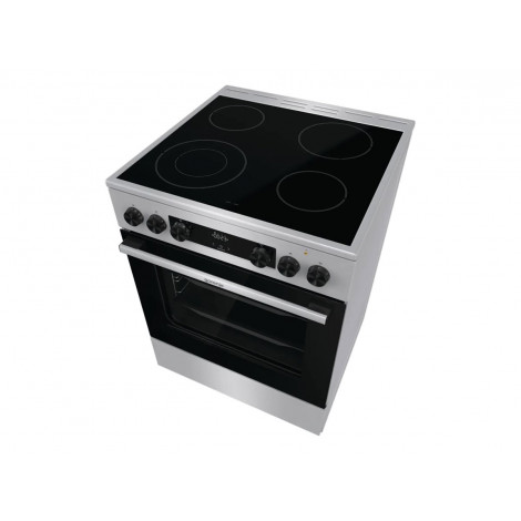 Gorenje GECS6C70XC | Cooker | Hob type Ceramic | Oven type Electric | Stainless steel | Width 60 cm | Grilling | Depth 60 cm | 7