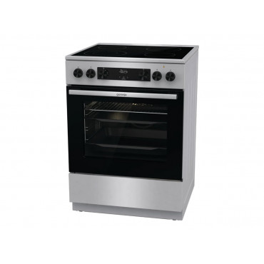 Gorenje GECS6C70XC | Cooker | Hob type Ceramic | Oven type Electric | Stainless steel | Width 60 cm | Grilling | Depth 60 cm | 7