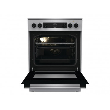 Gorenje GECS6C70XC | Cooker | Hob type Ceramic | Oven type Electric | Stainless steel | Width 60 cm | Grilling | Depth 60 cm | 7