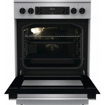 Gorenje GECS6C70XC | Cooker | Hob type Ceramic | Oven type Electric | Stainless steel | Width 60 cm | Grilling | Depth 60 cm | 7