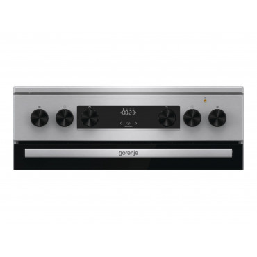 Gorenje GECS6C70XC | Cooker | Hob type Ceramic | Oven type Electric | Stainless steel | Width 60 cm | Grilling | Depth 60 cm | 7