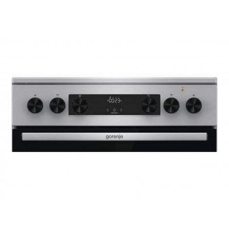 Gorenje GECS6C70XC | Cooker | Hob type Ceramic | Oven type Electric | Stainless steel | Width 60 cm | Grilling | Depth 60 cm | 7