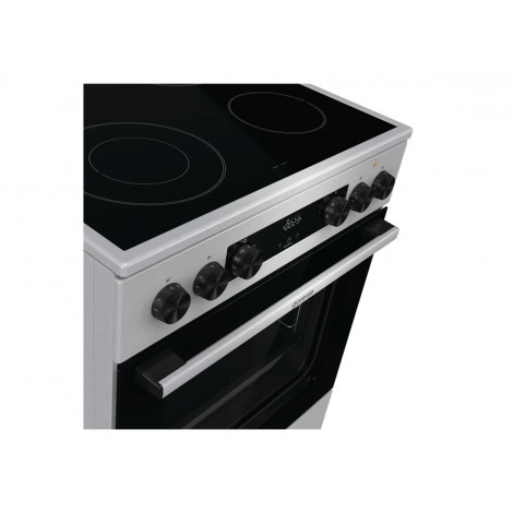 Gorenje GECS6C70XC | Cooker | Hob type Ceramic | Oven type Electric | Stainless steel | Width 60 cm | Grilling | Depth 60 cm | 7