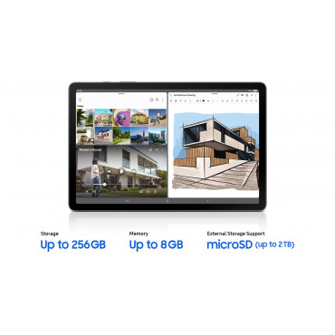 Samsung Galaxy | Tab S10 Lite (X400) | 10.9 " | Grey | TFT | 2112 x 1320 pixels | Exynos | 1380 | 6 GB | 128 GB | Wi-Fi | Front 