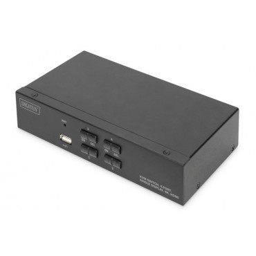 DIGITUS KVM Switch 2x1 HDMI...