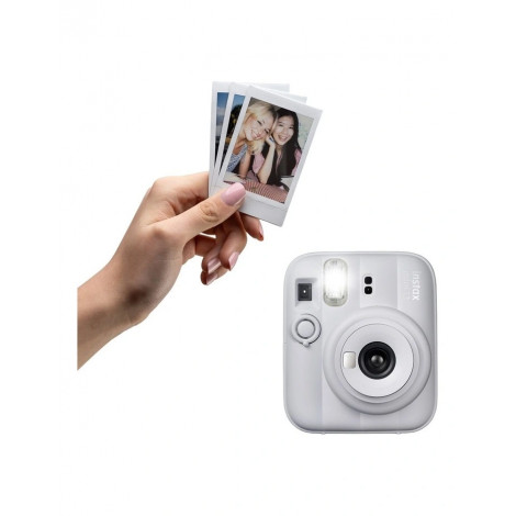 Fujifilm Instant Camera | Instax mini 13 + Instax Mini Glossy (10pl) | White | 0.3m - | 800