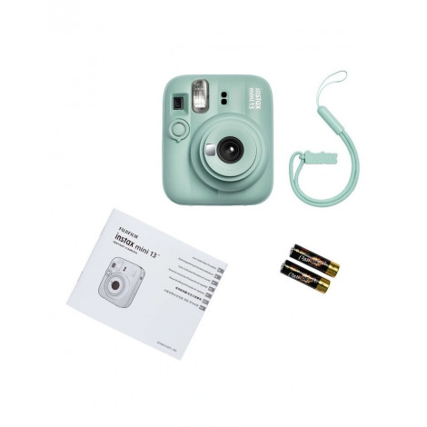 Fujifilm Instant Camera | Instax mini 13 + Instax Mini Glossy (10pl) | Green | 0.3m - | 800
