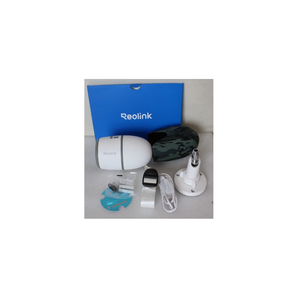 SALE OUT. Reolink Go Series G330 2K 4MP 4G LTE Wireless Battery Camera with Person/Vehicle Detection, White | Reolink | Camera |