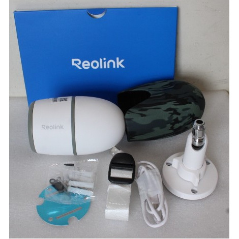 SALE OUT. Reolink Go Series G330 2K 4MP 4G LTE Wireless Battery Camera with Person/Vehicle Detection, White | Reolink | Camera |