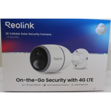SALE OUT. Reolink Go Series G330 2K 4MP 4G LTE Wireless Battery Camera with Person/Vehicle Detection, White | Reolink | Camera |