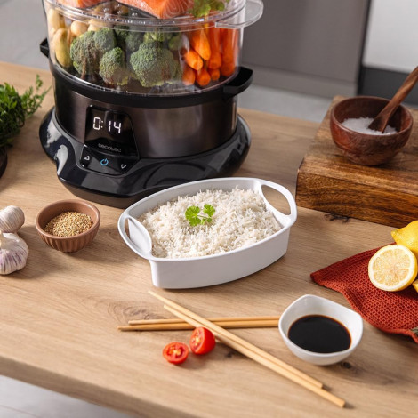 Cecotec Food Steamer | Vapovita 3000 Pro | 1000 W | Number of baskets 3