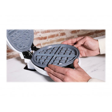 Cecotec Waffle Maker | Fun Gofrestone 3in1 | 700 W | Number of pastry 3 | Waffle/Muffin/Donut | White