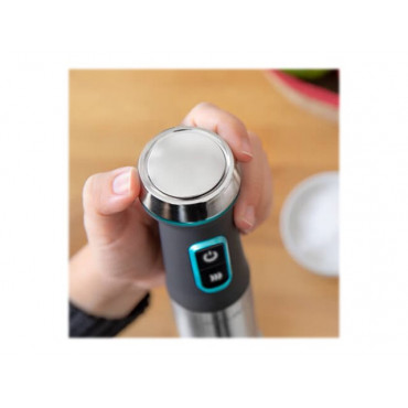 Cecotec | Hand Blender | Power TitanBlack 1200 XL PerfectCream&Crush | Hand Blender | 1200 W | Stainless steel/Black
