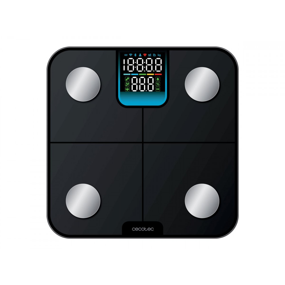 Cecotec Bathroom scales | Surface Precision HealthySmart | Maximum weight (capacity) 180 kg | Body Mass Index (BMI) measuring