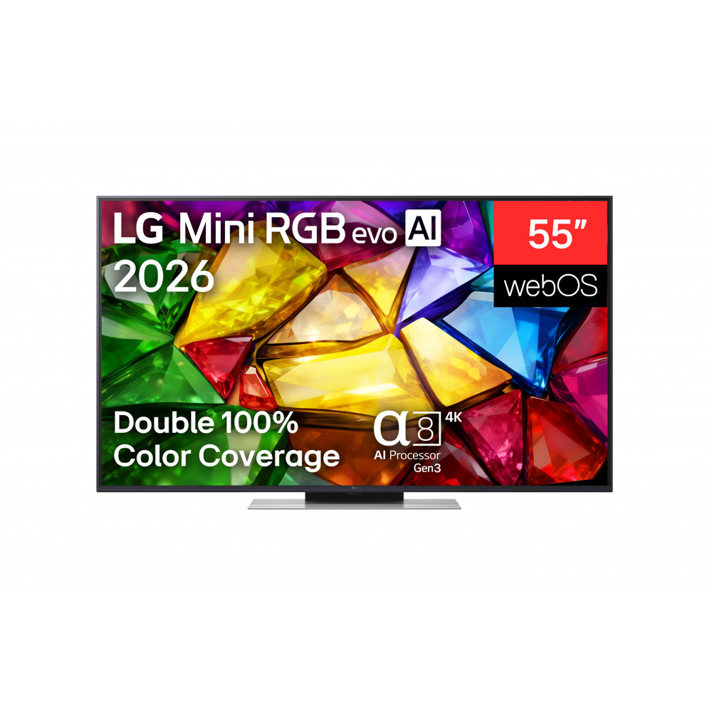 LG 55MRGB87B3B 55" (139 cm) 4K Mini RGB evo Smart TV | LG