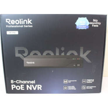 SALE OUT. Reolink RP-PN8 12-Channel* PoE NVR for 24/7 Continuous Recording | Reolink 12-Channel PoE NVR for 24/7 Continuous Reco