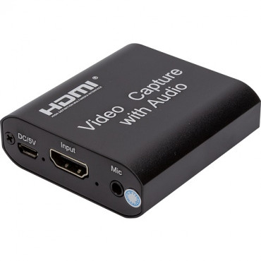 Vaizdo fiksavimo įrenginys HDMI, 4K 30Hz, su garso išvestimi
