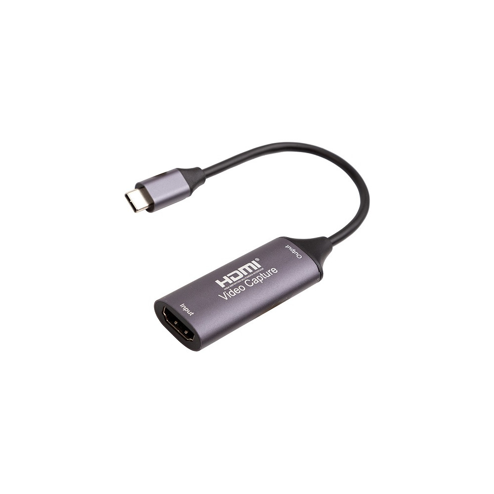 Vaizdo fiksavimo įrenginys HDMI 4K/30Hz į USB2.0 Type-C
