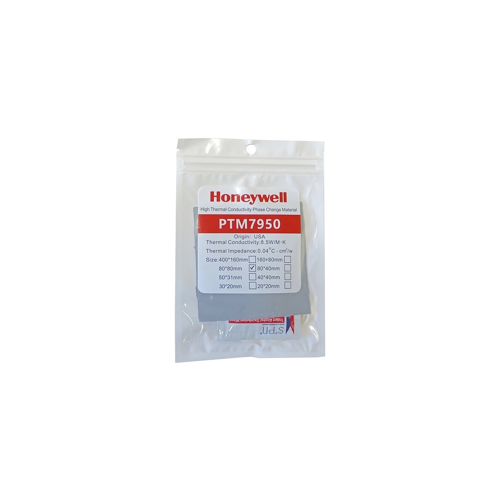 Termo padas HONEYWELL PTM7950 80x80x0.2mm