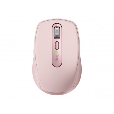 Logitech | Mouse | MX Anywhere 3S | Wireless | Bluetooth | Pink