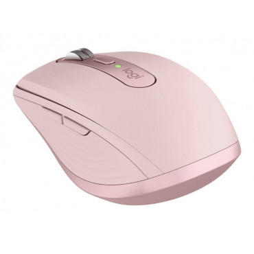 Logitech | Mouse | MX Anywhere 3S | Wireless | Bluetooth | Pink