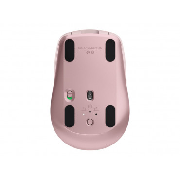 Logitech | Mouse | MX Anywhere 3S | Wireless | Bluetooth | Pink