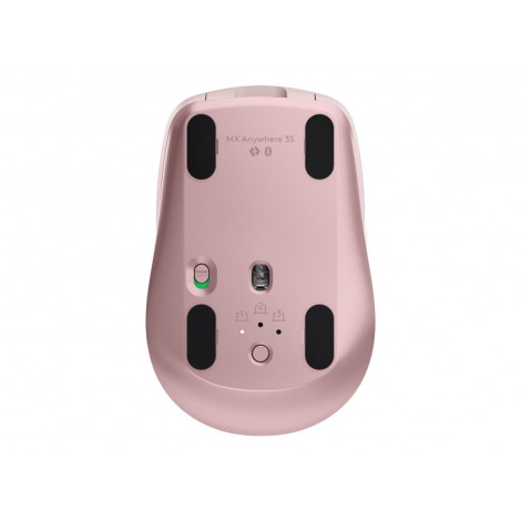 Logitech | Mouse | MX Anywhere 3S | Wireless | Bluetooth | Pink