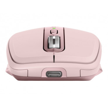 Logitech | Mouse | MX Anywhere 3S | Wireless | Bluetooth | Pink
