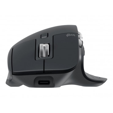 Logitech MX MASTER 3S Wireless Mouse, 8000 DPI, Graphite