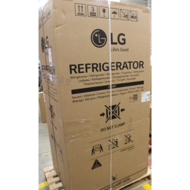 SALE OUT. LG GSGV81PYLL Refrigerator, Free-standing, Side by Side, E, Height 1.79 m, Net fridge 416 L, Net freezer 190 L, Silver