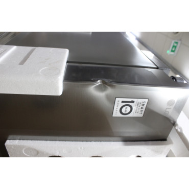SALE OUT. LG GSGV81PYLL Refrigerator, Free-standing, Side by Side, E, Height 1.79 m, Net fridge 416 L, Net freezer 190 L, Silver
