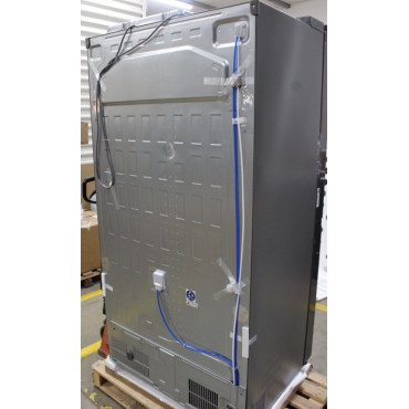SALE OUT. LG GSGV81PYLL Refrigerator, Free-standing, Side by Side, E, Height 1.79 m, Net fridge 416 L, Net freezer 190 L, Silver