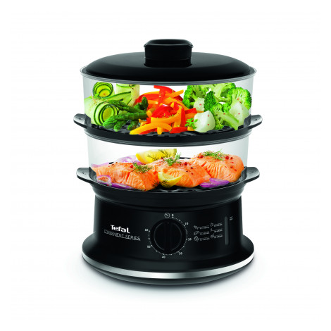 TEFAL | VC140135 Food Steamer | Black | 900 W | Number of baskets 2