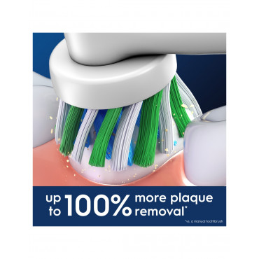 Oral-B | Toothbrush Heads | Cross Action Pro | Heads | For adults | Number of brush heads included 4 | Number of teeth brushing 