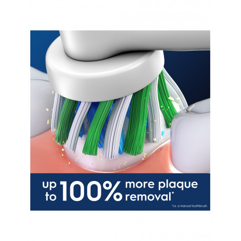 Oral-B | Toothbrush Heads | Cross Action Pro | Heads | For adults | Number of brush heads included 4 | Number of teeth brushing 
