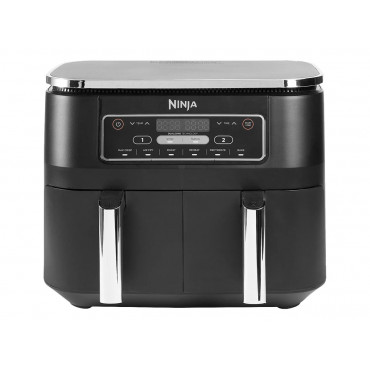 NINJA | Air Fryer | AF300 | Power 1 frying compartment: 1200 W 2 frying compartments: 2400 W W | Capacity 7.6 L | Black