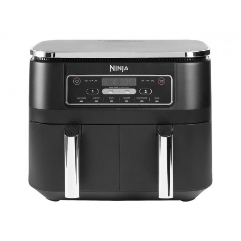 NINJA | Air Fryer | AF300 | Power 1 frying compartment: 1200 W 2 frying compartments: 2400 W W | Capacity 7.6 L | Black