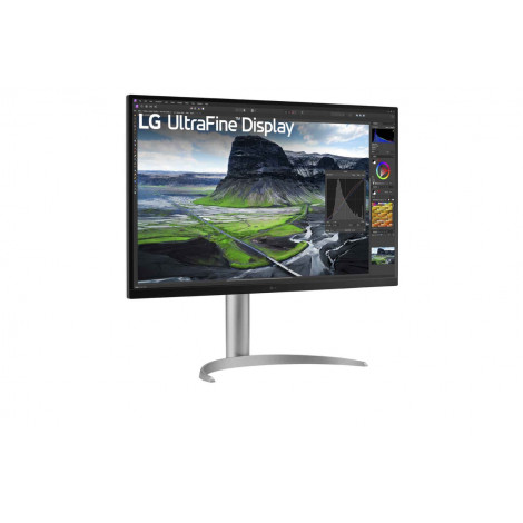 LG | 32UQ850V-W | 32 " | IPS | UHD | 16:9 | 60 Hz | 5 ms | 3840 x 2160 pixels | 400 cd/m | HDMI ports quantity 2 | Silver