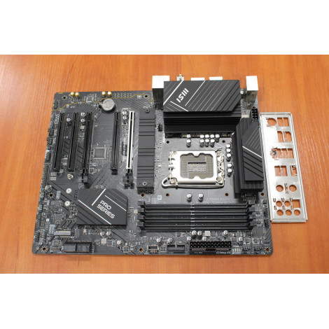 SALE OUT. MSI PRO B760-P WIFI DDR4 | Processor family Intel | Processor socket LGA1700 | DDR4 | Supported hard disk drive interf