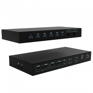 I-TEC USB-C KVM DS for 3 Hosts