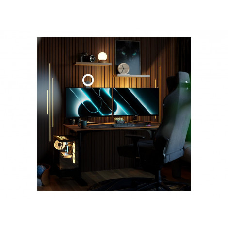 Arozzi Electric Standing Desk | Arena Nordico | Walnut