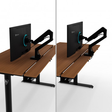 Arozzi Electric Standing Desk | Arena Nordico | Walnut