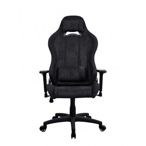 Arozzi Metal/Reinforced nylon | Gaming Chair | Torretta Soft Fabric | Pure Black