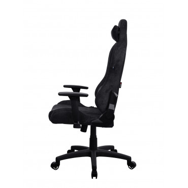 Arozzi Metal/Reinforced nylon | Gaming Chair | Torretta Soft Fabric | Pure Black