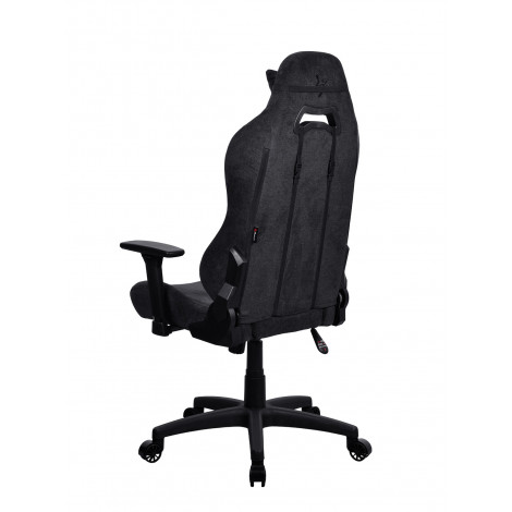 Arozzi Metal/Reinforced nylon | Gaming Chair | Torretta Soft Fabric | Pure Black
