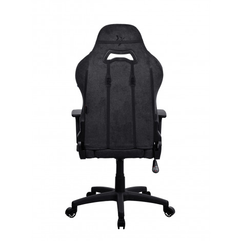 Arozzi Metal/Reinforced nylon | Gaming Chair | Torretta Soft Fabric | Pure Black